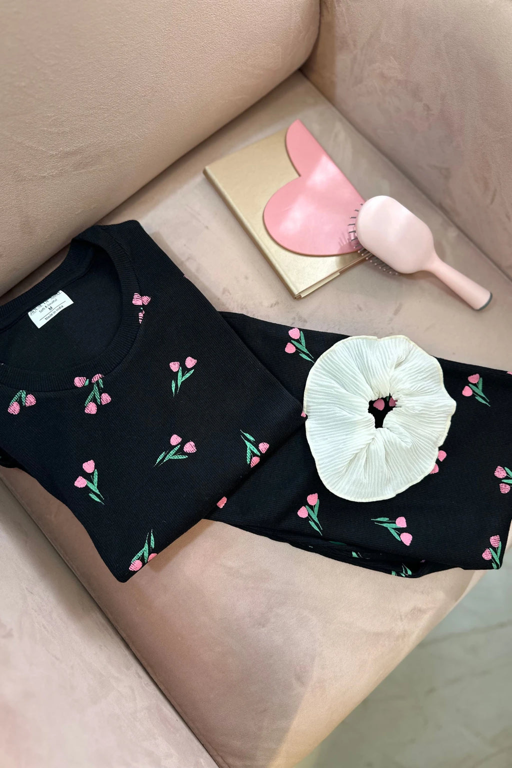 Black Tulip Knitted Co-ord Set