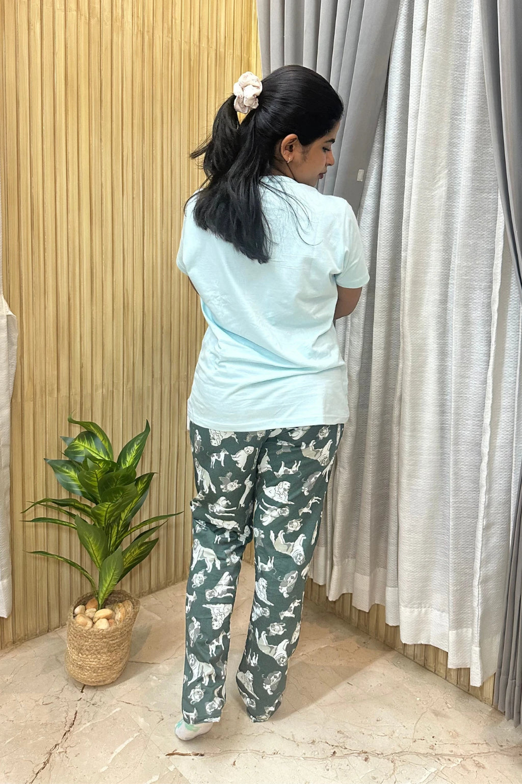 Goofy-Women's Printed Night Suit