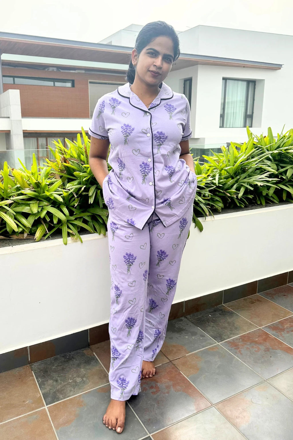 Lavender Love-Women's Pyjama Set