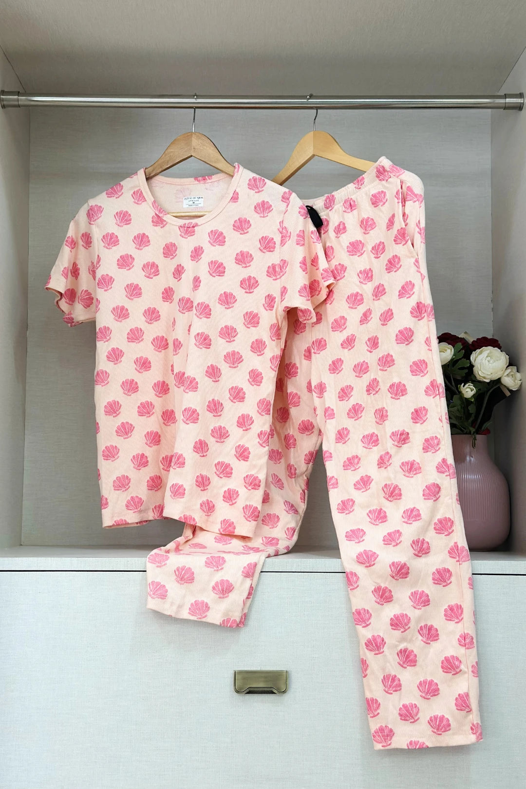 Oyster Pink Co ord Set for Women